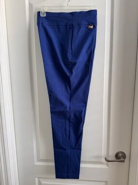 Alfani Dark Blue Ponte Trousers-12